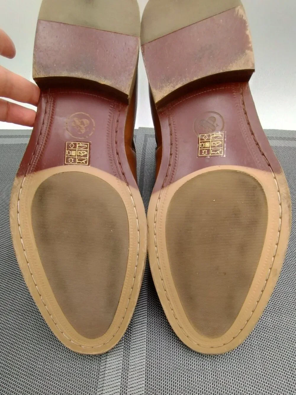 Thomas & Vine Corbin Chelsea Leather Boot Cognac Size 10 - Picture 9 of 13